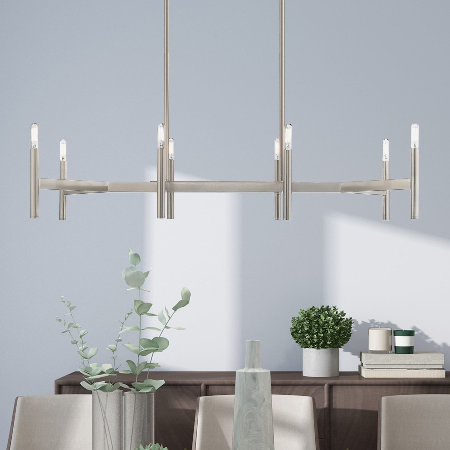 Livex Lighting Copenhagen Brushed Nickel Collection