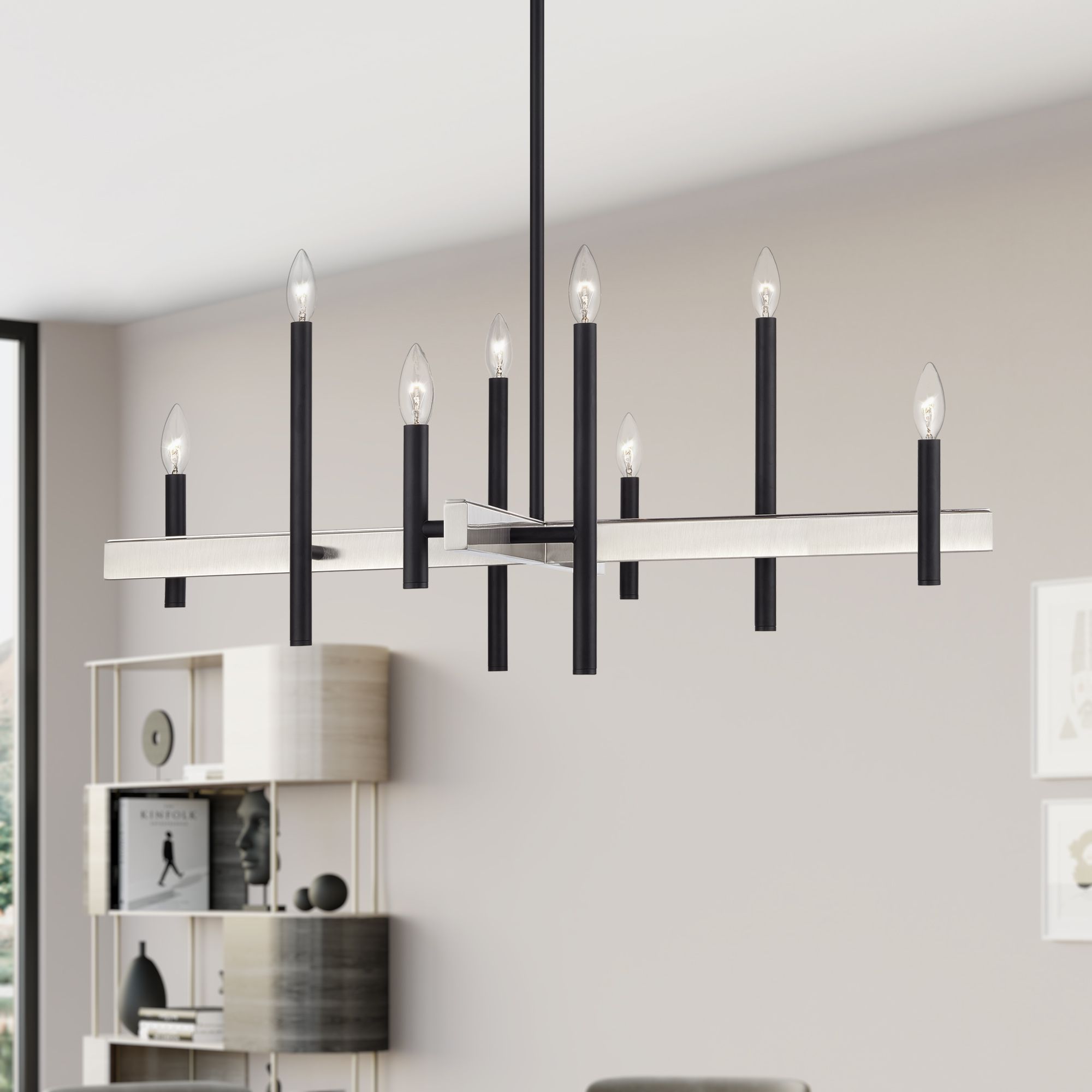Livex Lighting Denmark Brushed Nickel Collection
