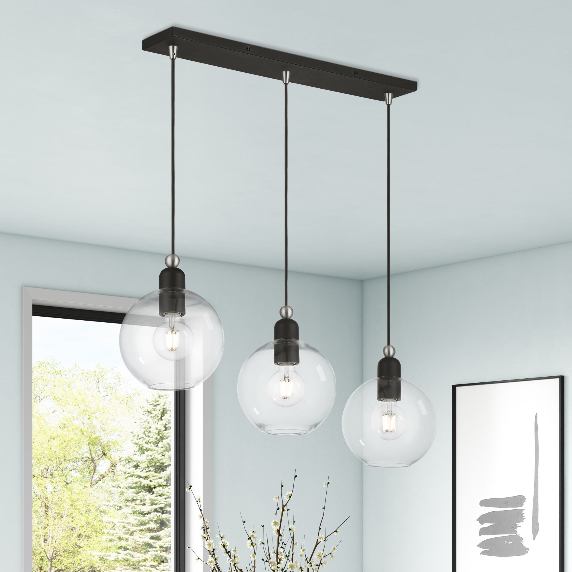Livex Lighting Downtown Black Collection
