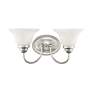 3_Livex Lighting Edgemont 17" Wide 2-Light Brushed Nickel Bath Light more views