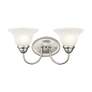 4_Livex Lighting Edgemont 17" Wide 2-Light Brushed Nickel Bath Light more views