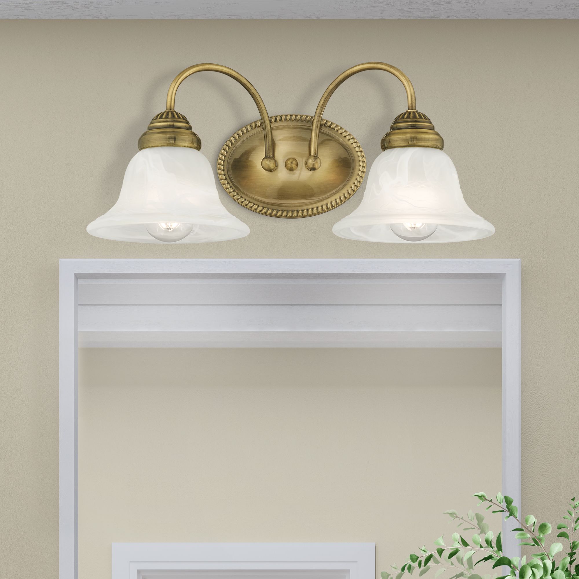 Livex Lighting Edgemont Brass - Antique Brass Collection