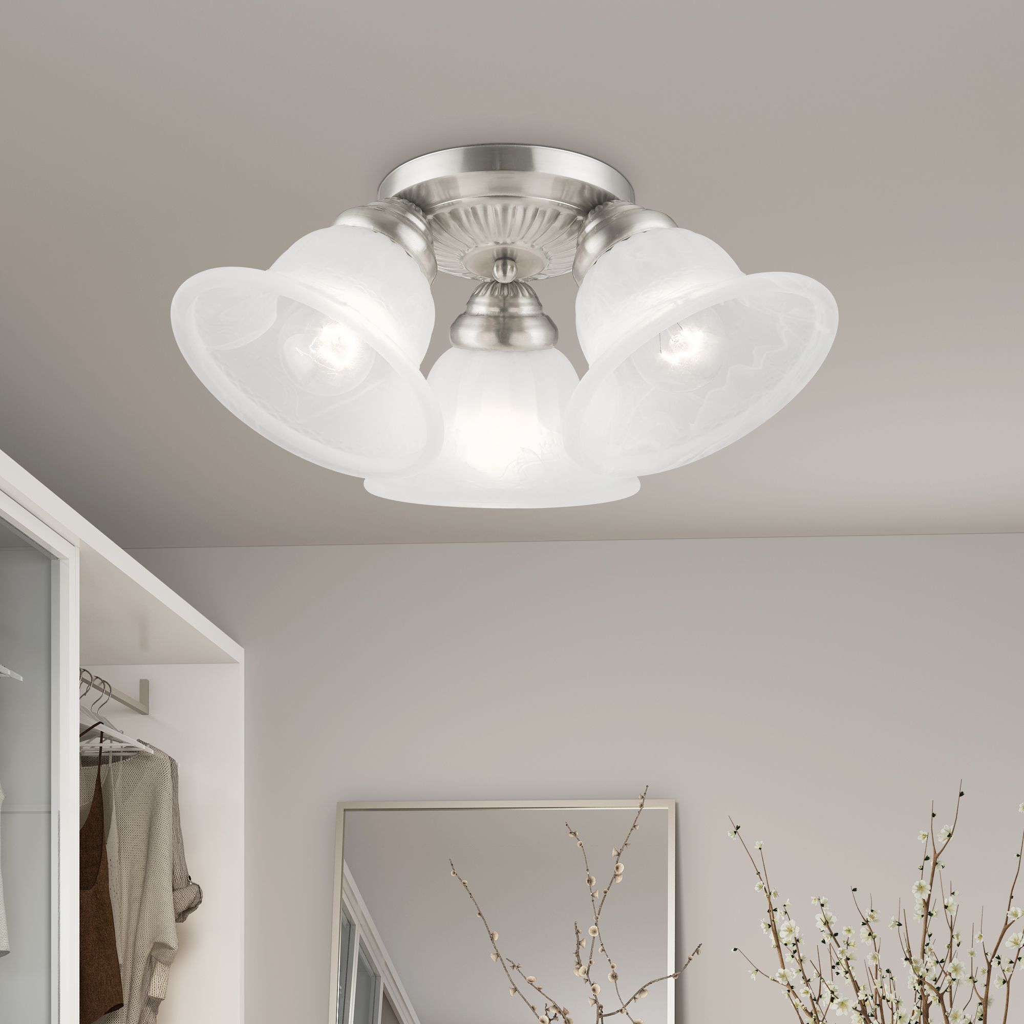 Livex Lighting Edgemont Silver Collection