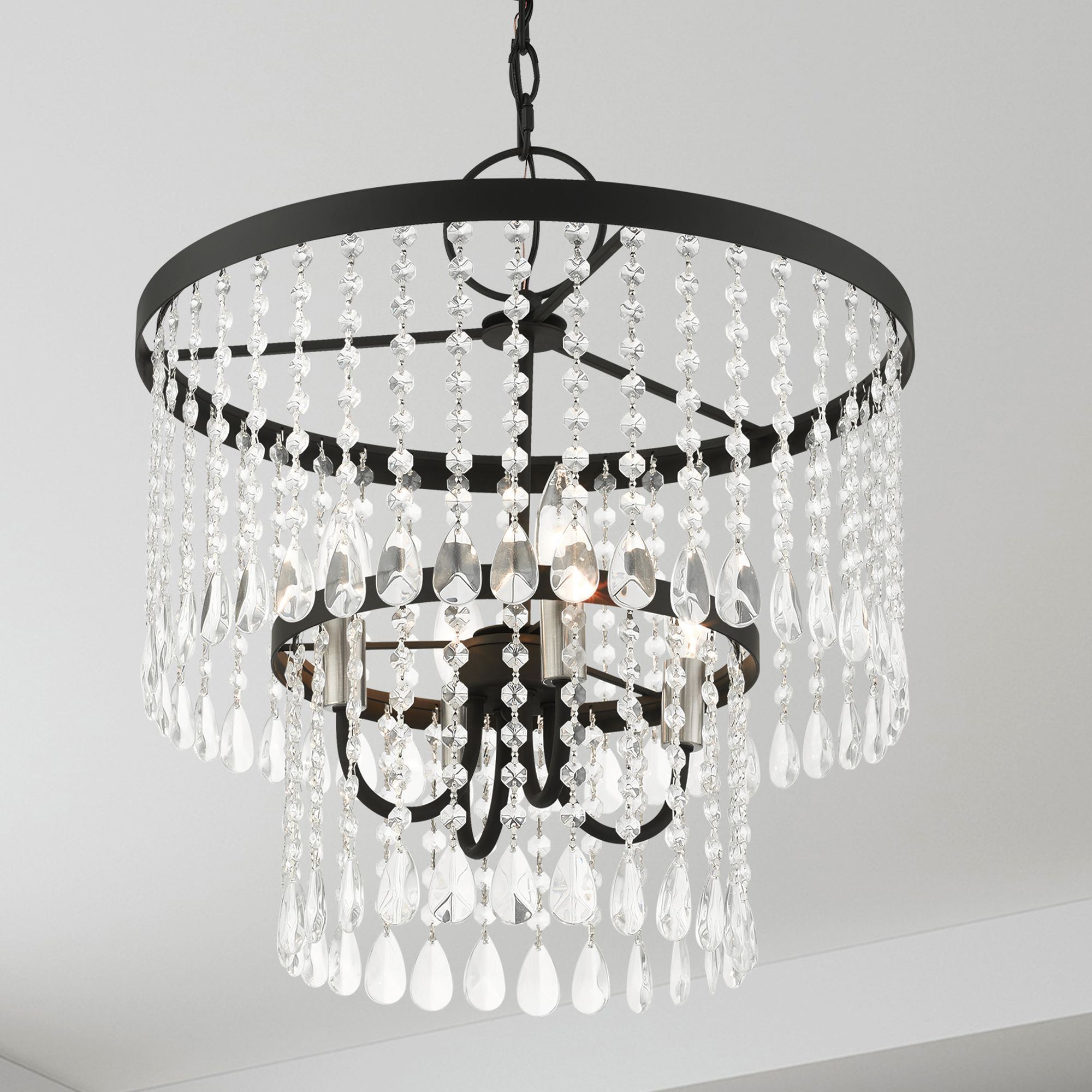 Livex Lighting Elizabeth Black Collection