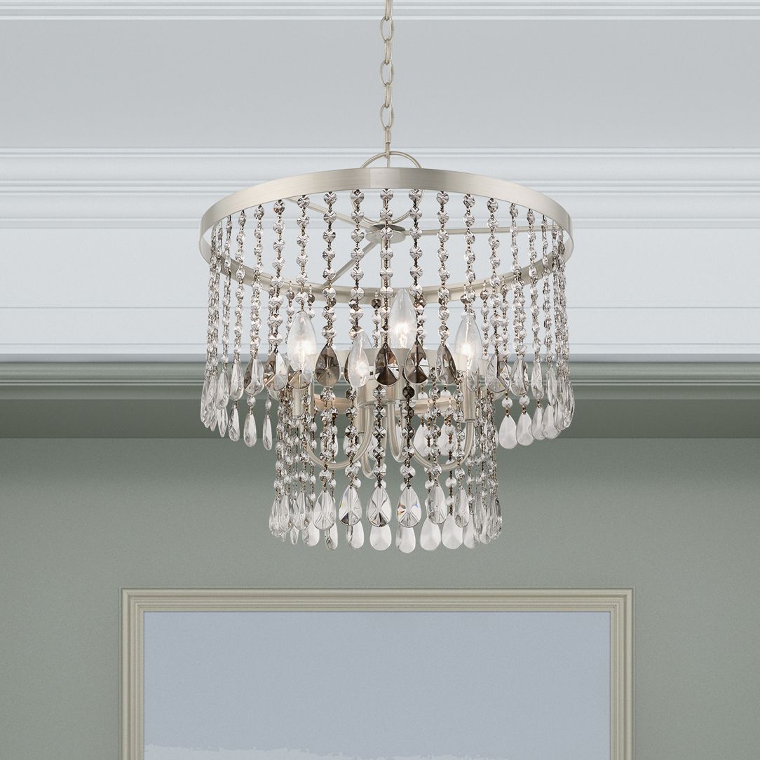 Livex Lighting Elizabeth Silver Collection