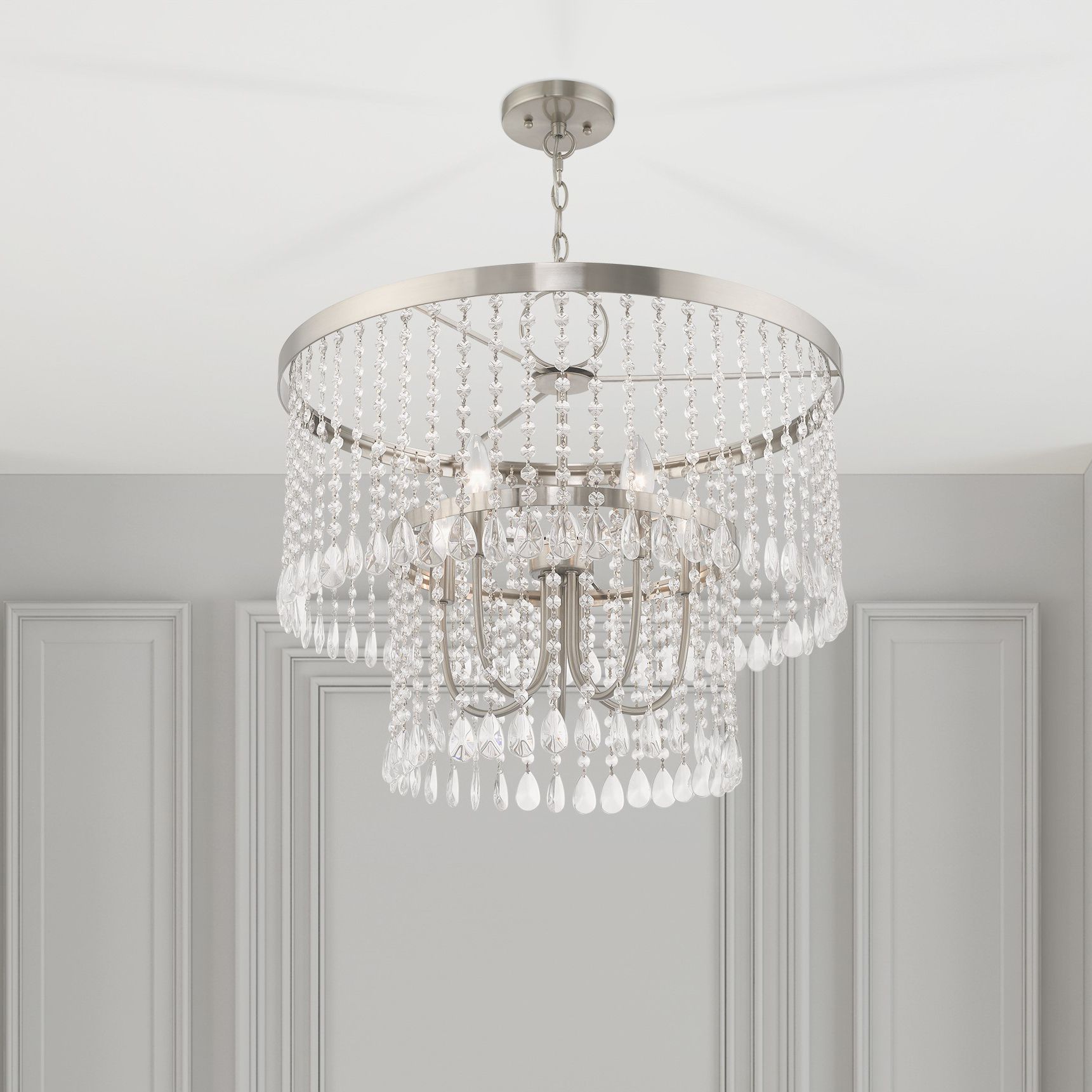 Livex Lighting Elizabeth Silver Collection
