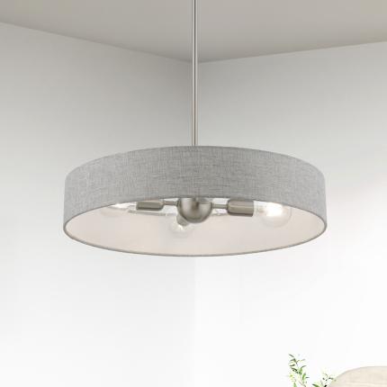 Livex Lighting Elmhurst Silver Collection