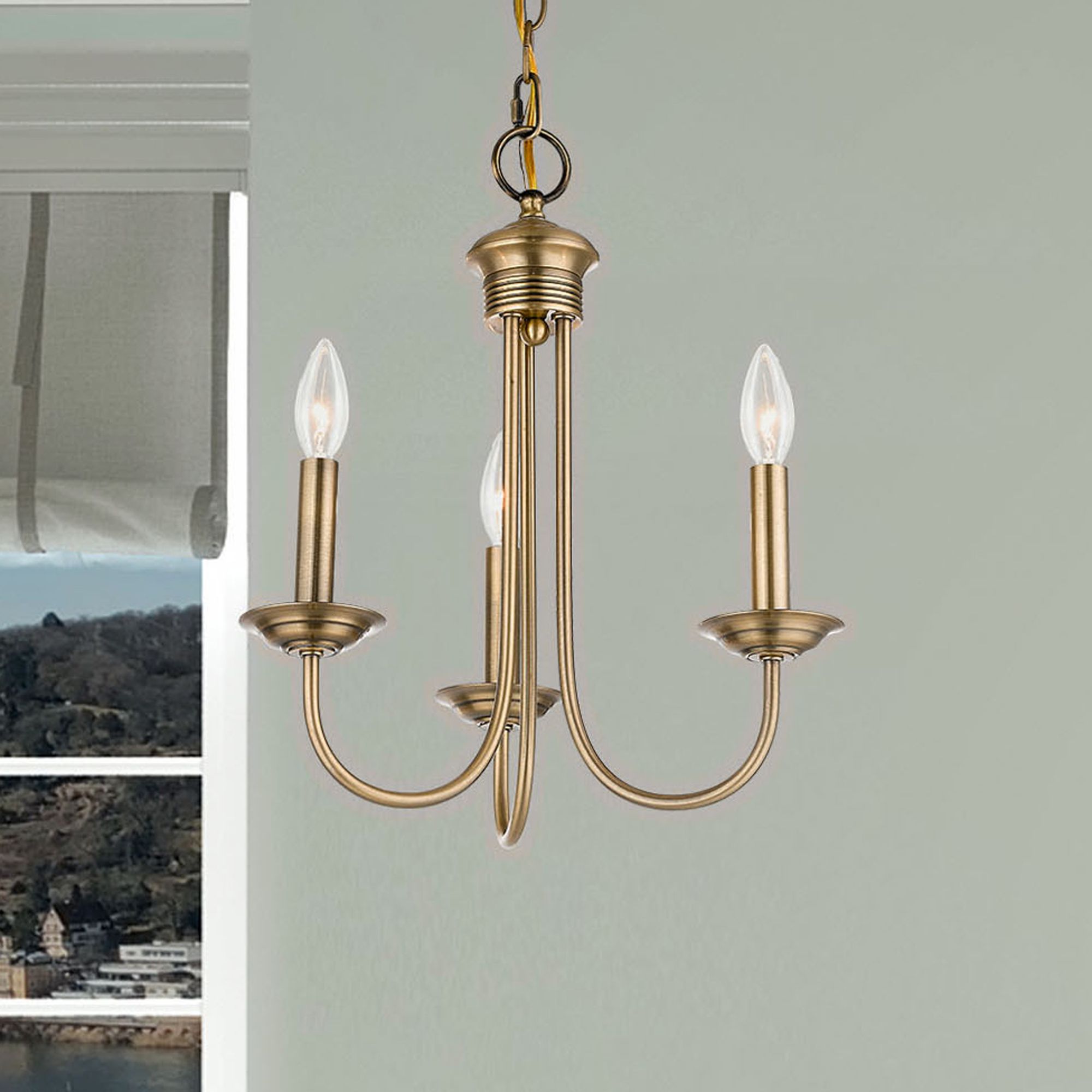 Livex Lighting Estate Brass - Antique Brass Collection