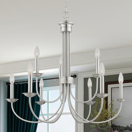 Livex Lighting Estate Silver Collection