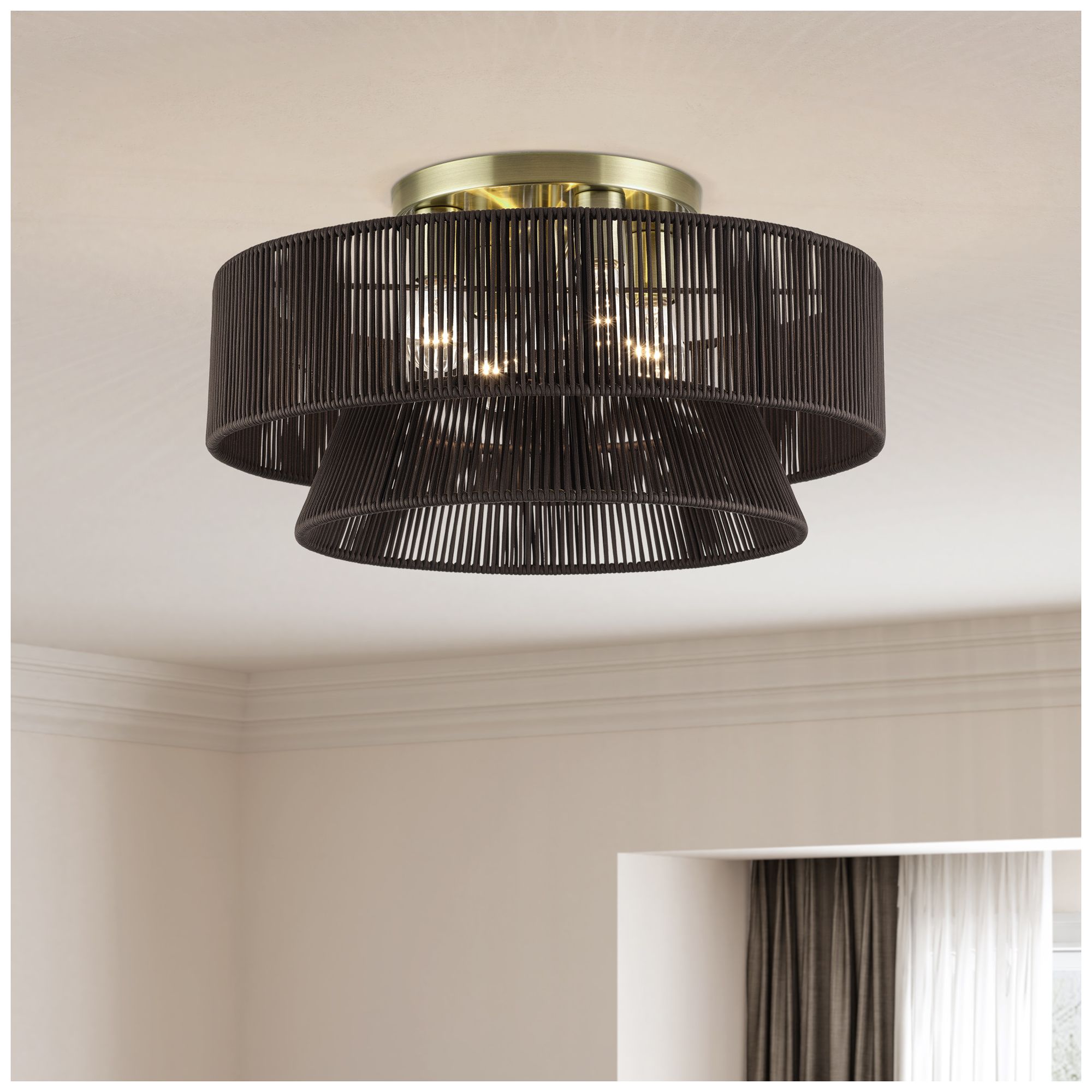 Livex Lighting Florell Black Collection