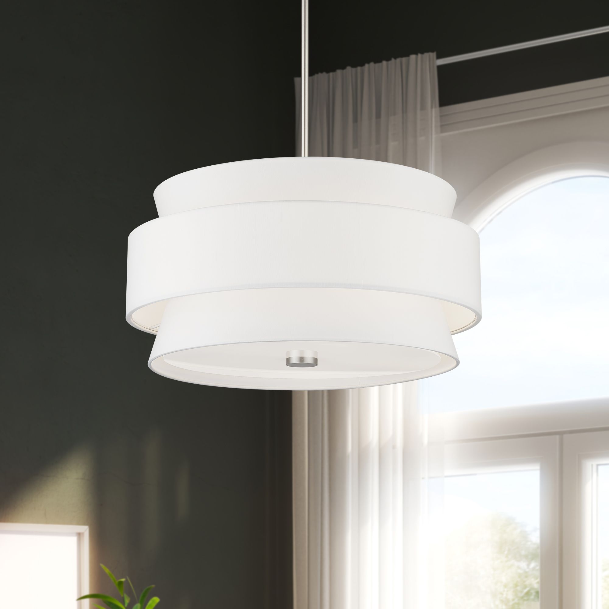 Livex Lighting Fontana Brushed Nickel Collection