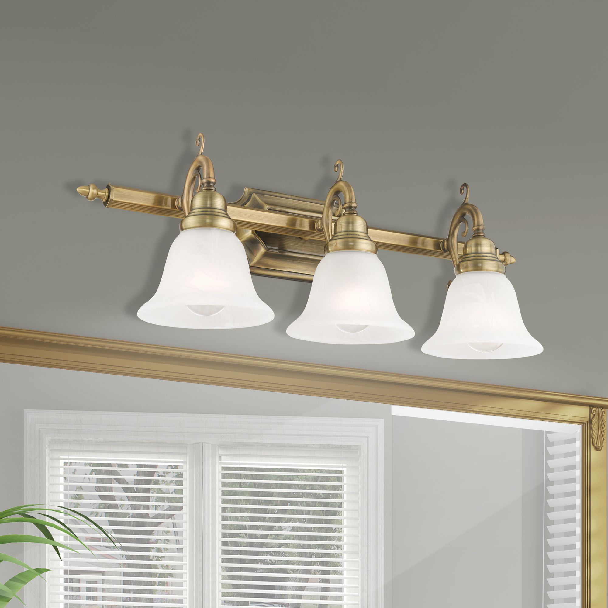 Livex Lighting French Regency Brass - Antique Brass Collection