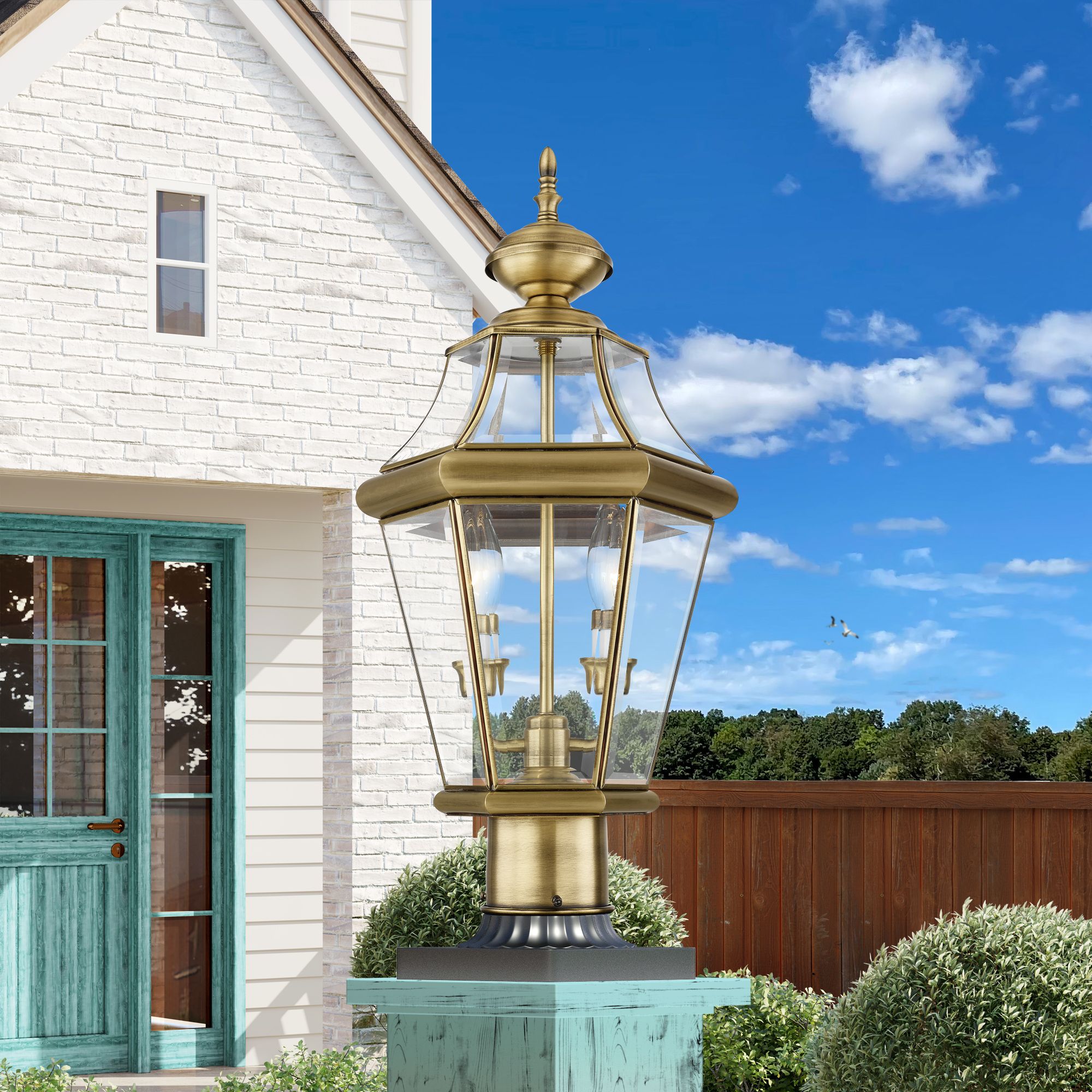 Livex Lighting Georgetown Brass - Antique Brass Collection