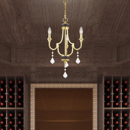 Livex Lighting Glendale Brass - Antique Brass Collection