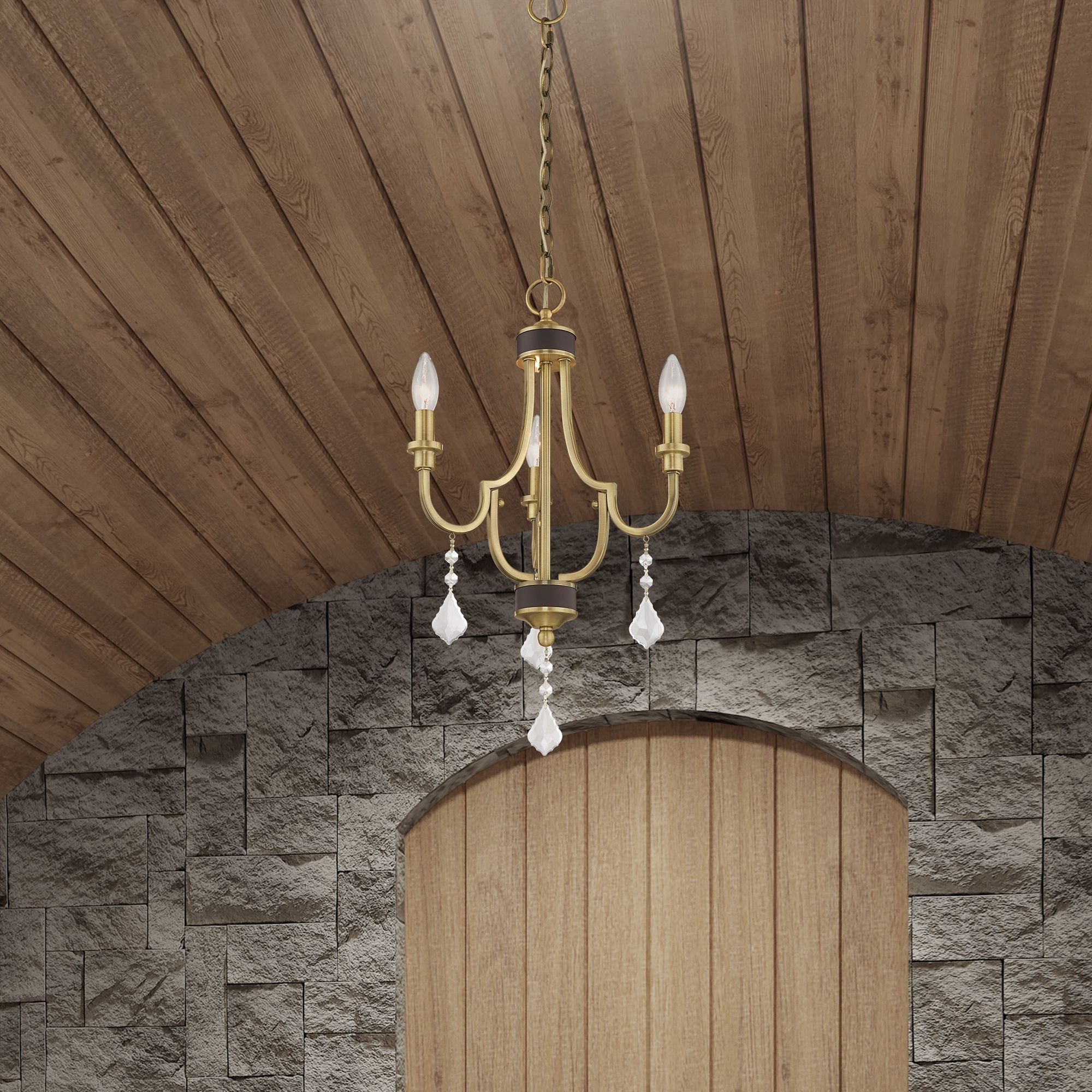 Livex Lighting Glendale Brass - Antique Brass Collection