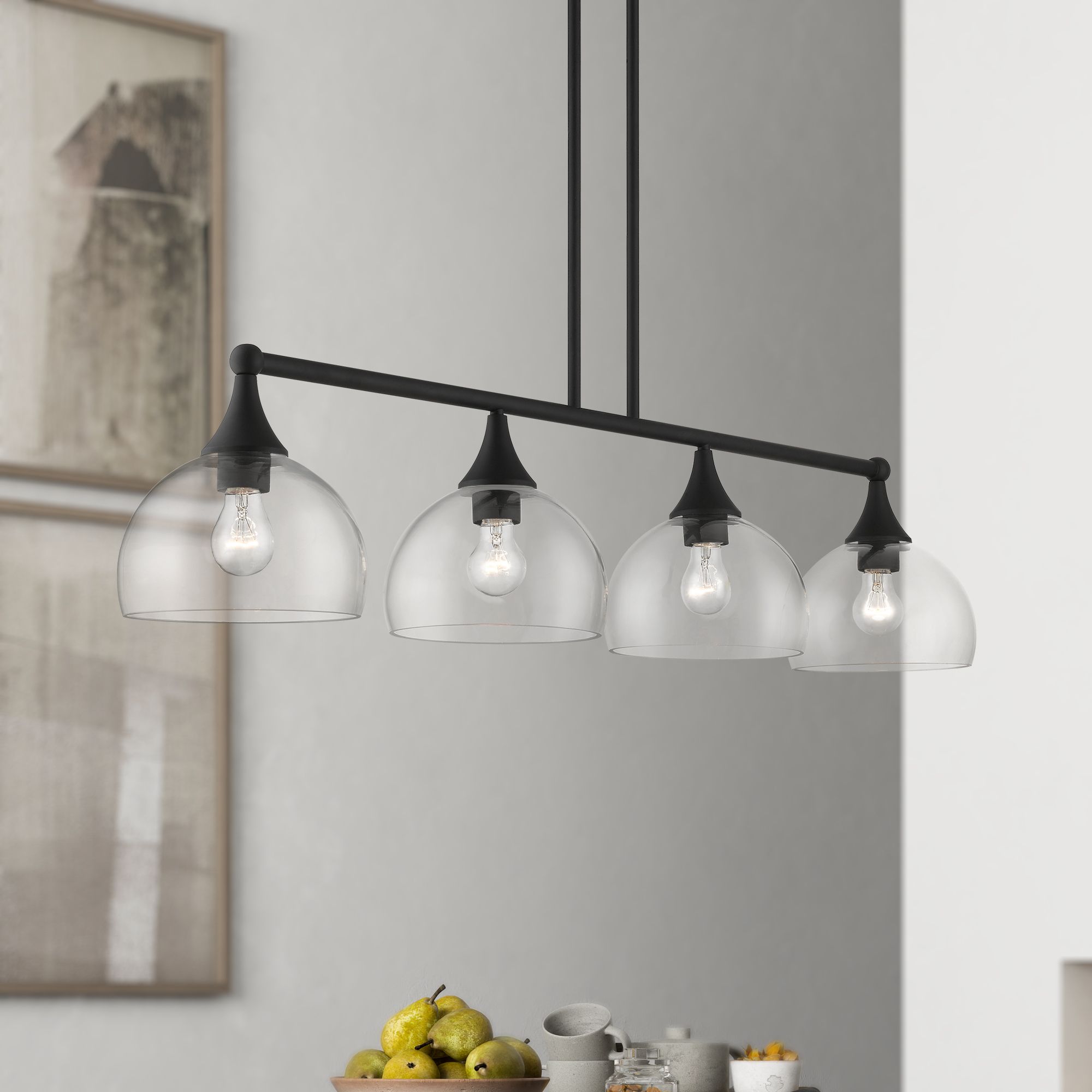 Livex Lighting Glendon Black Collection