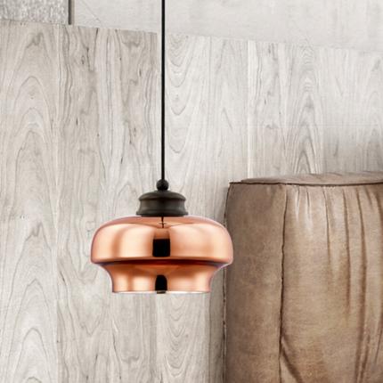 Livex Lighting Hand Blown Art Glass Mini Pendants Bronze Collection