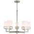 Livex Lighting Harding 25" Wide Opal Glass 5-Light Chandelier