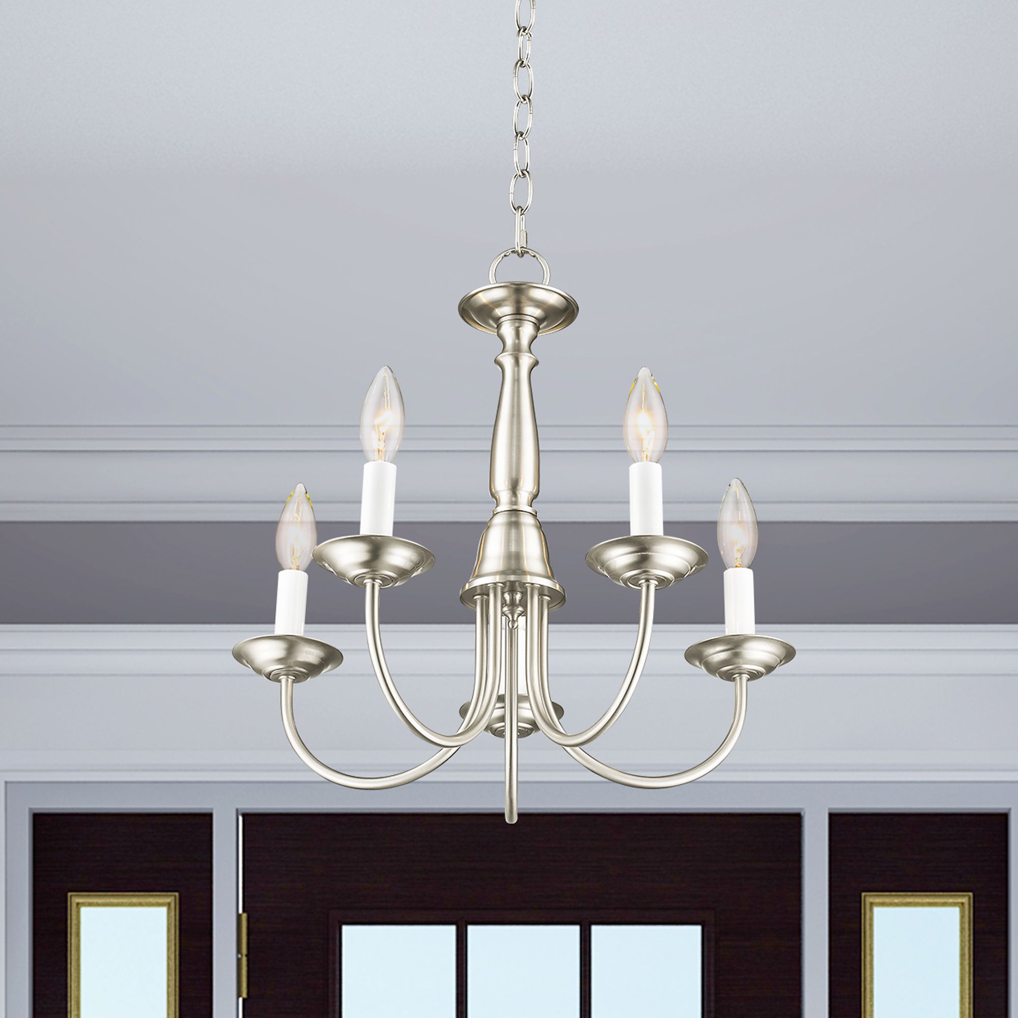 Livex Lighting Home Basics Silver Collection