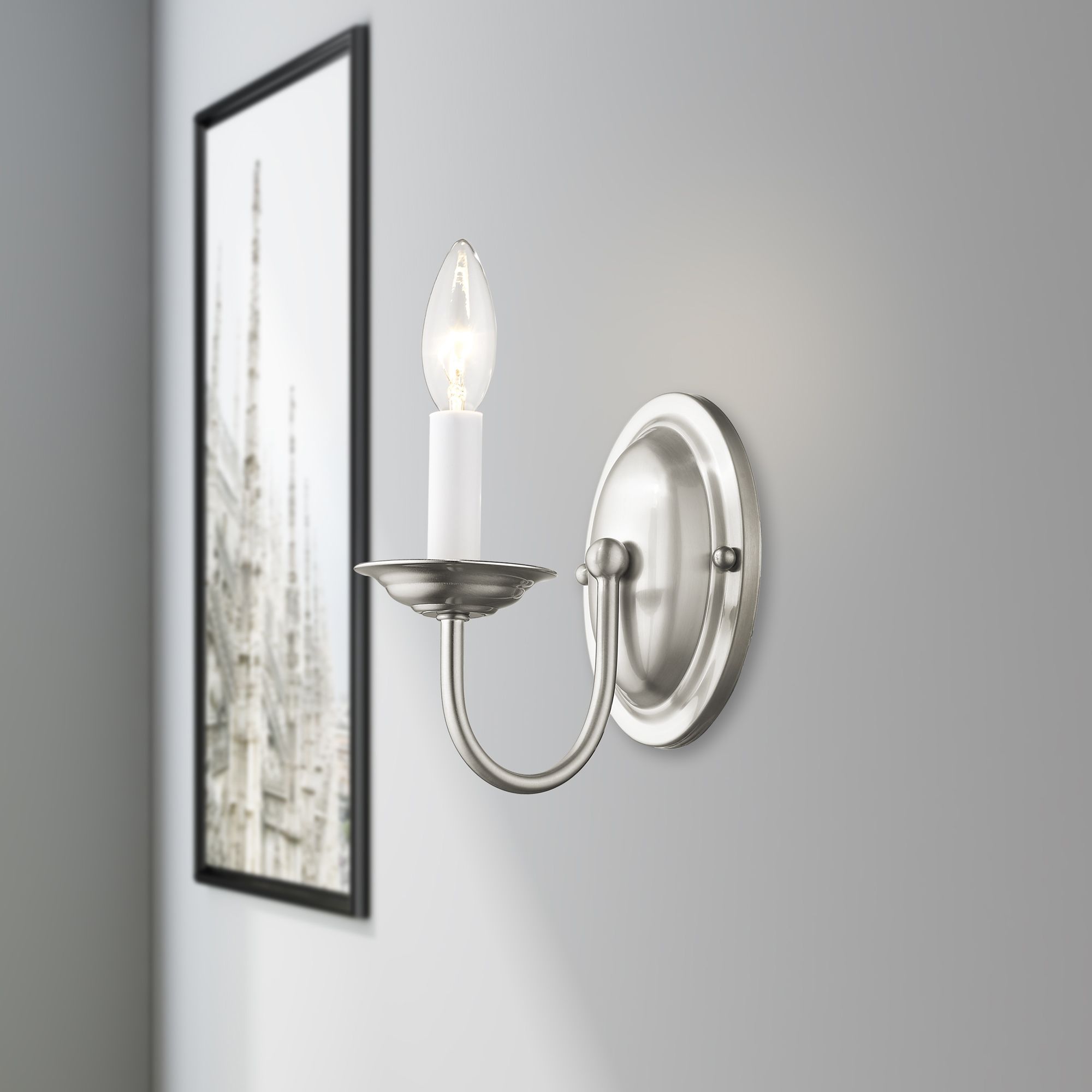 Livex Lighting Home Basics Silver Collection
