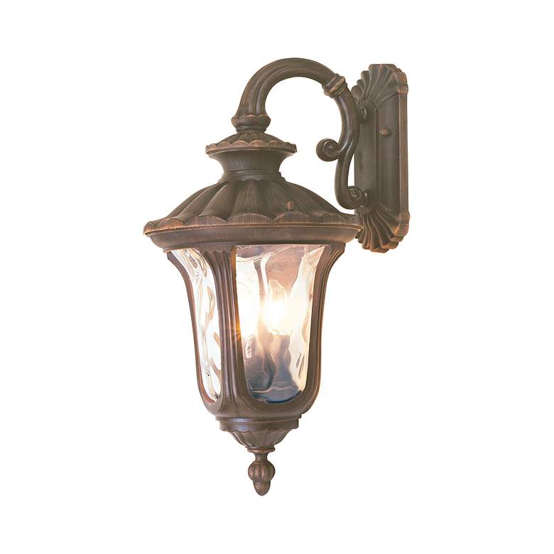 Image 5 Livex Lighting Imperial 22" High 3-Light Bronze Outdoor Wall Lantern more views