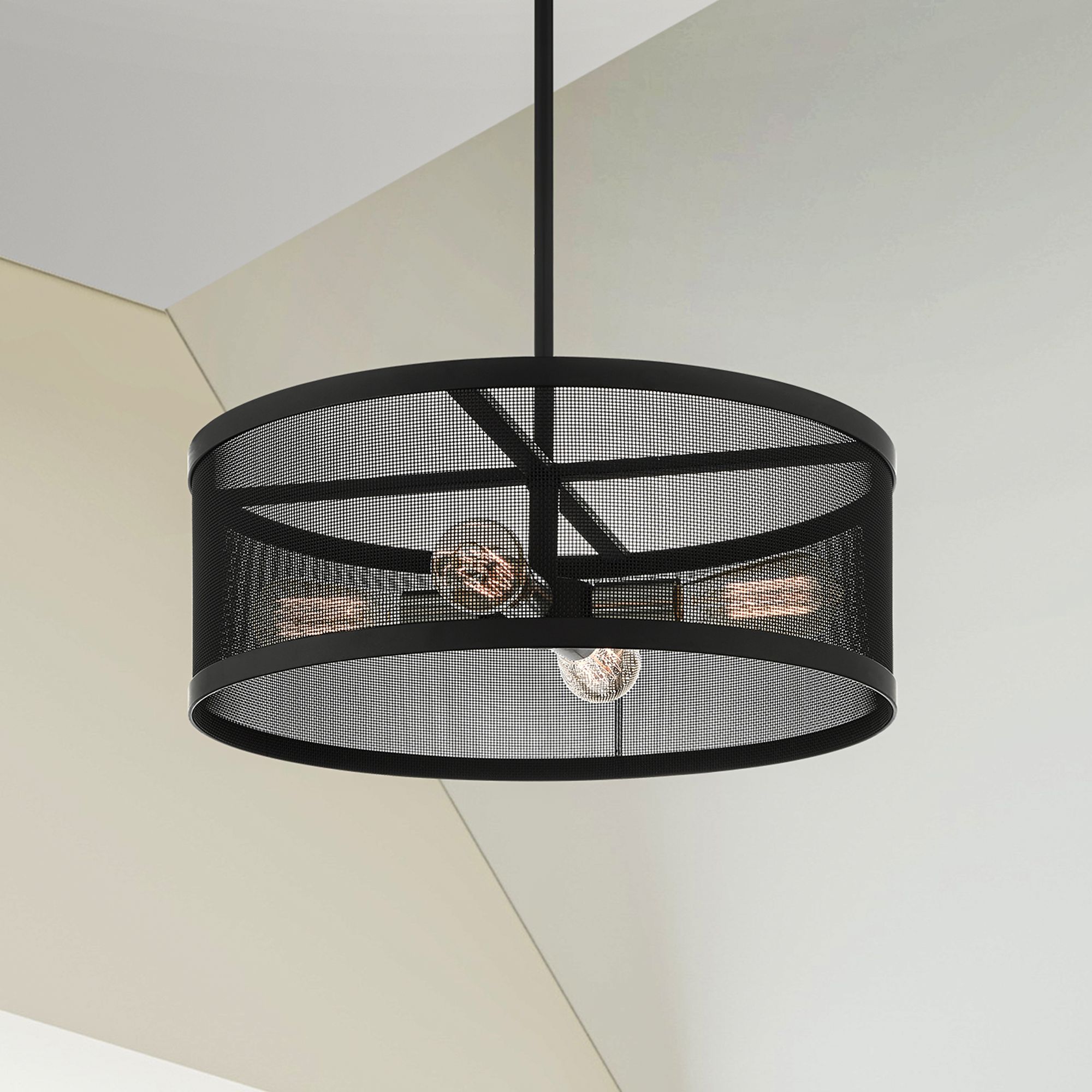 Livex Lighting Industro Black Collection