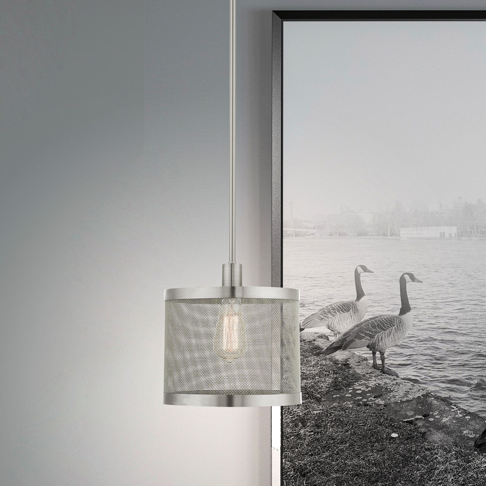 Livex Lighting Industro Silver Collection