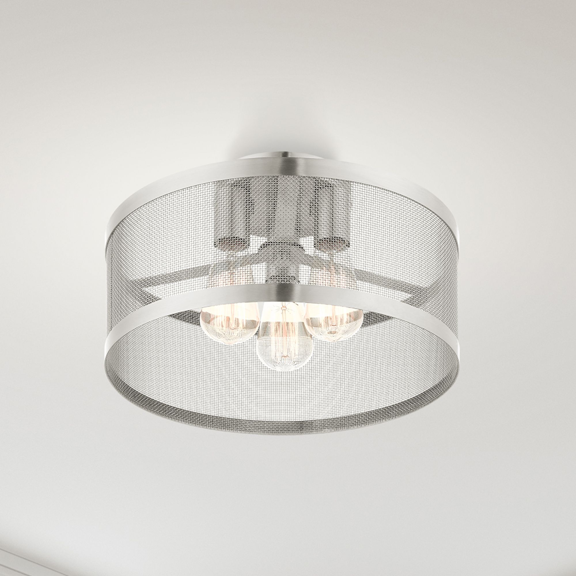 Livex Lighting Industro Silver Collection
