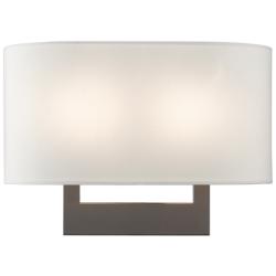 Livex Lighting James 9" High Bronze Rectangular Wall Sconce