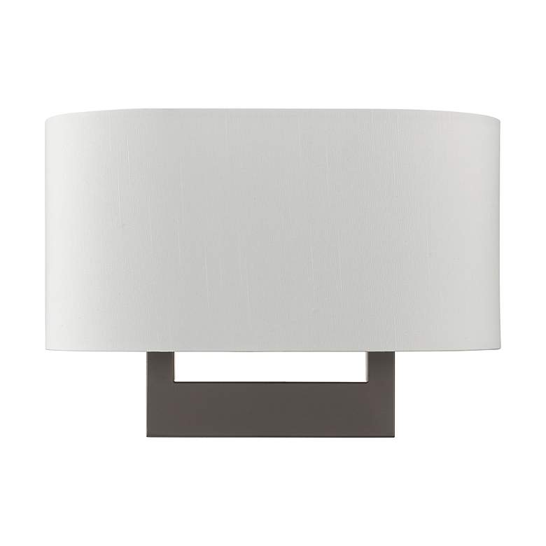 Image 4 Livex Lighting James 9" High Bronze Rectangular Wall Sconce more views