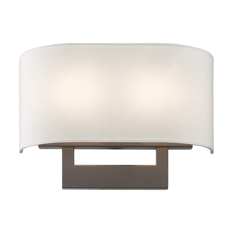 Image 5 Livex Lighting James 9" High Bronze Rectangular Wall Sconce more views