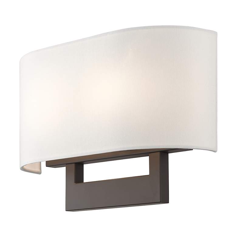 Image 7 Livex Lighting James 9" High Bronze Rectangular Wall Sconce more views