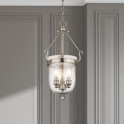 Livex Lighting Jefferson Brushed Nickel Collection