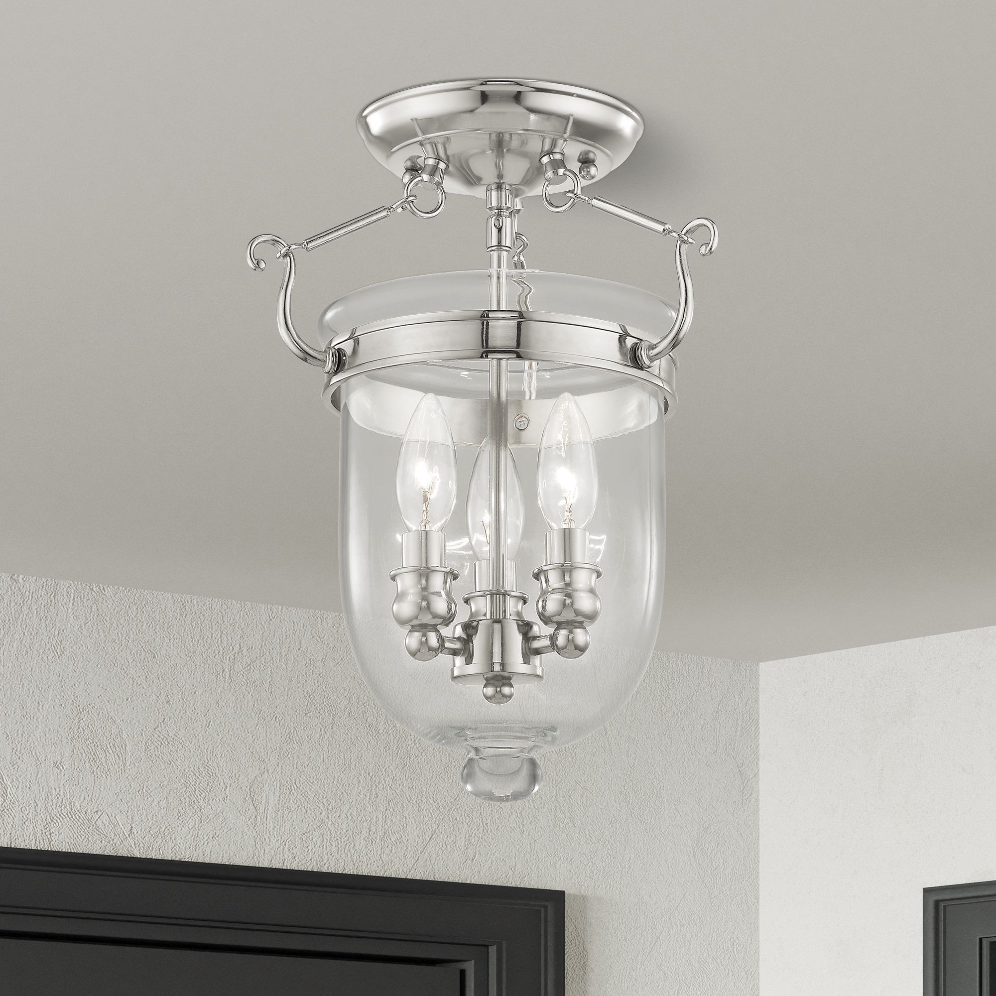 Livex Lighting Jefferson Silver Collection