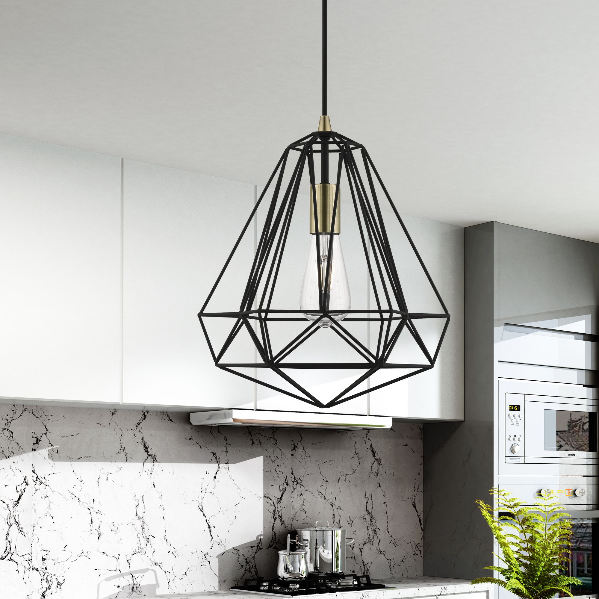Livex Lighting Knox Black Collection