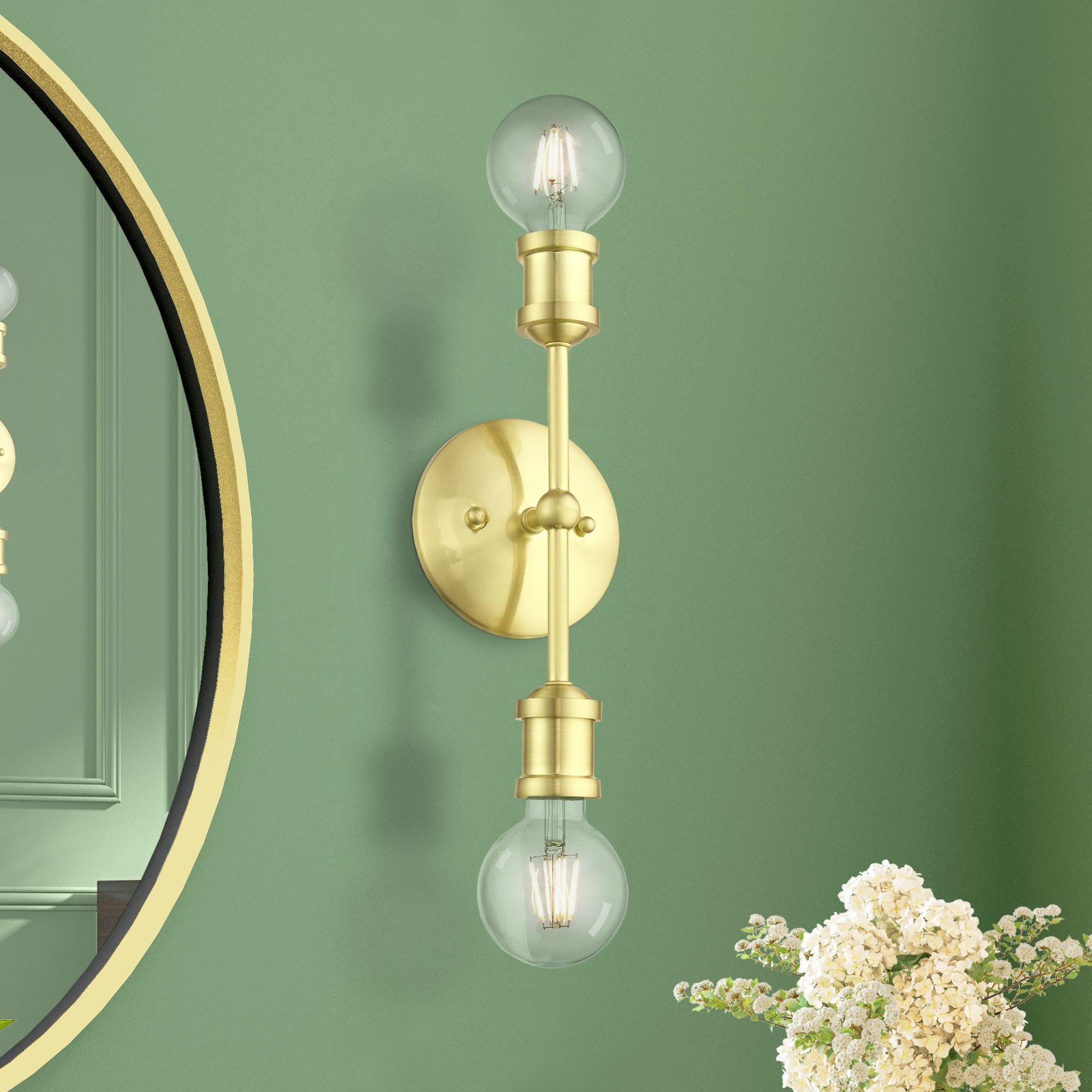 Livex Lighting Lansdale Brass - Antique Brass Collection