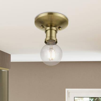 Livex Lighting Lansdale Brass - Antique Brass Collection
