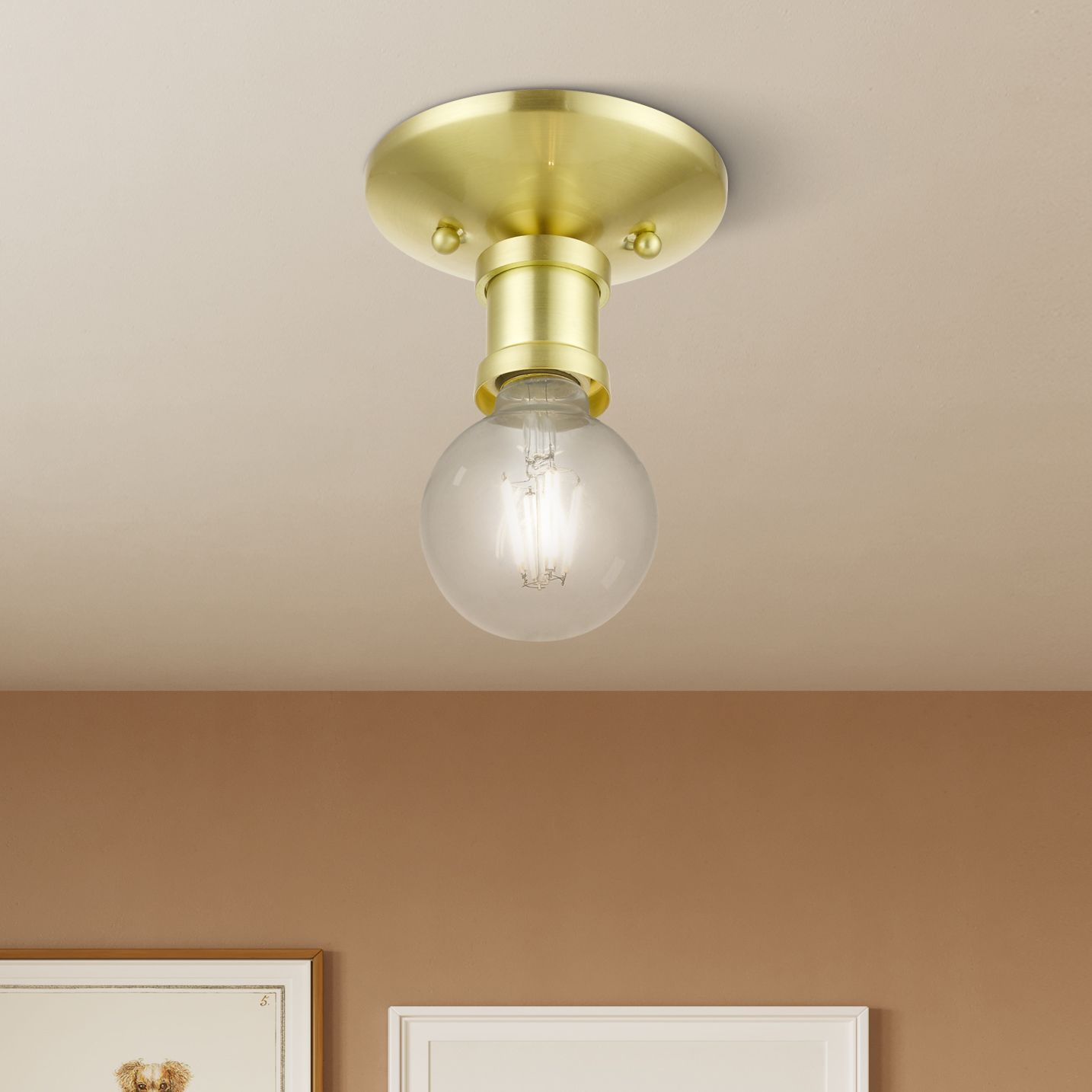 Livex Lighting Lansdale Brass - Antique Brass Collection