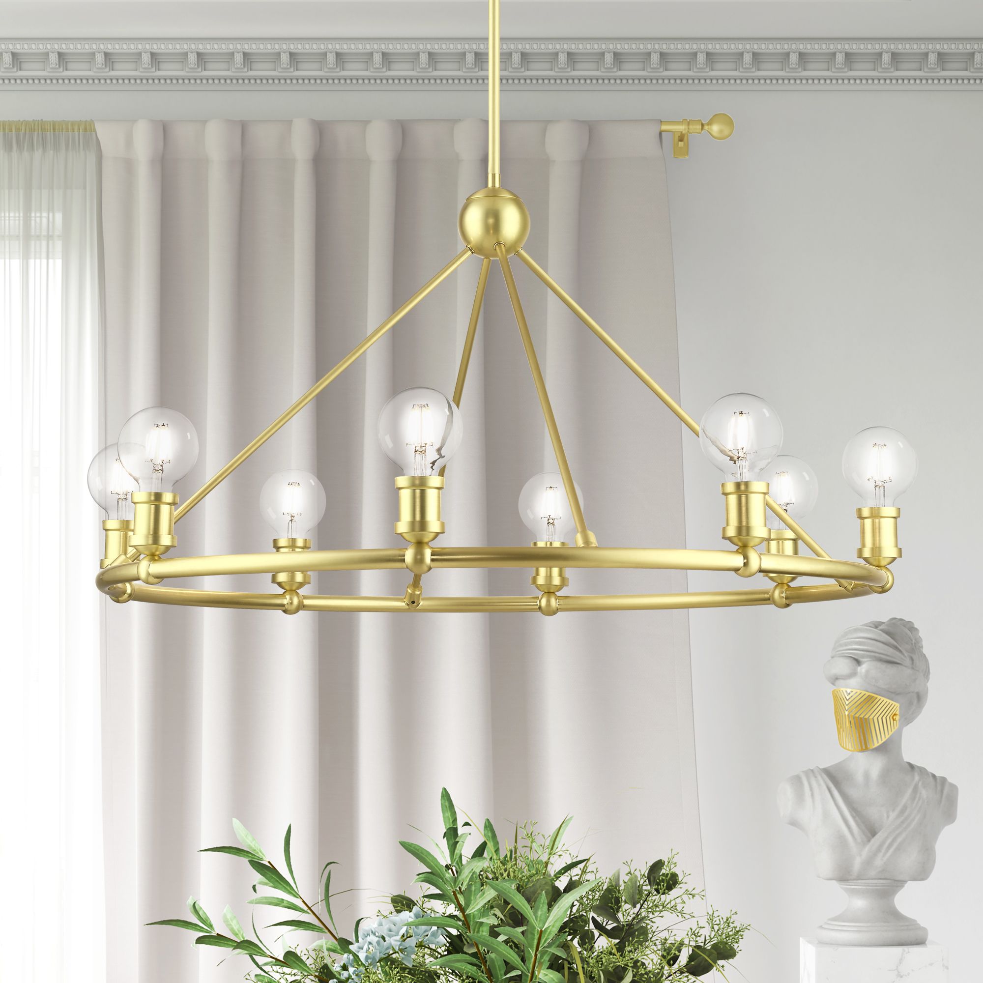 Livex Lighting Lansdale Brass - Antique Brass Collection
