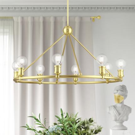 Livex Lighting Lansdale Brass - Antique Brass Collection