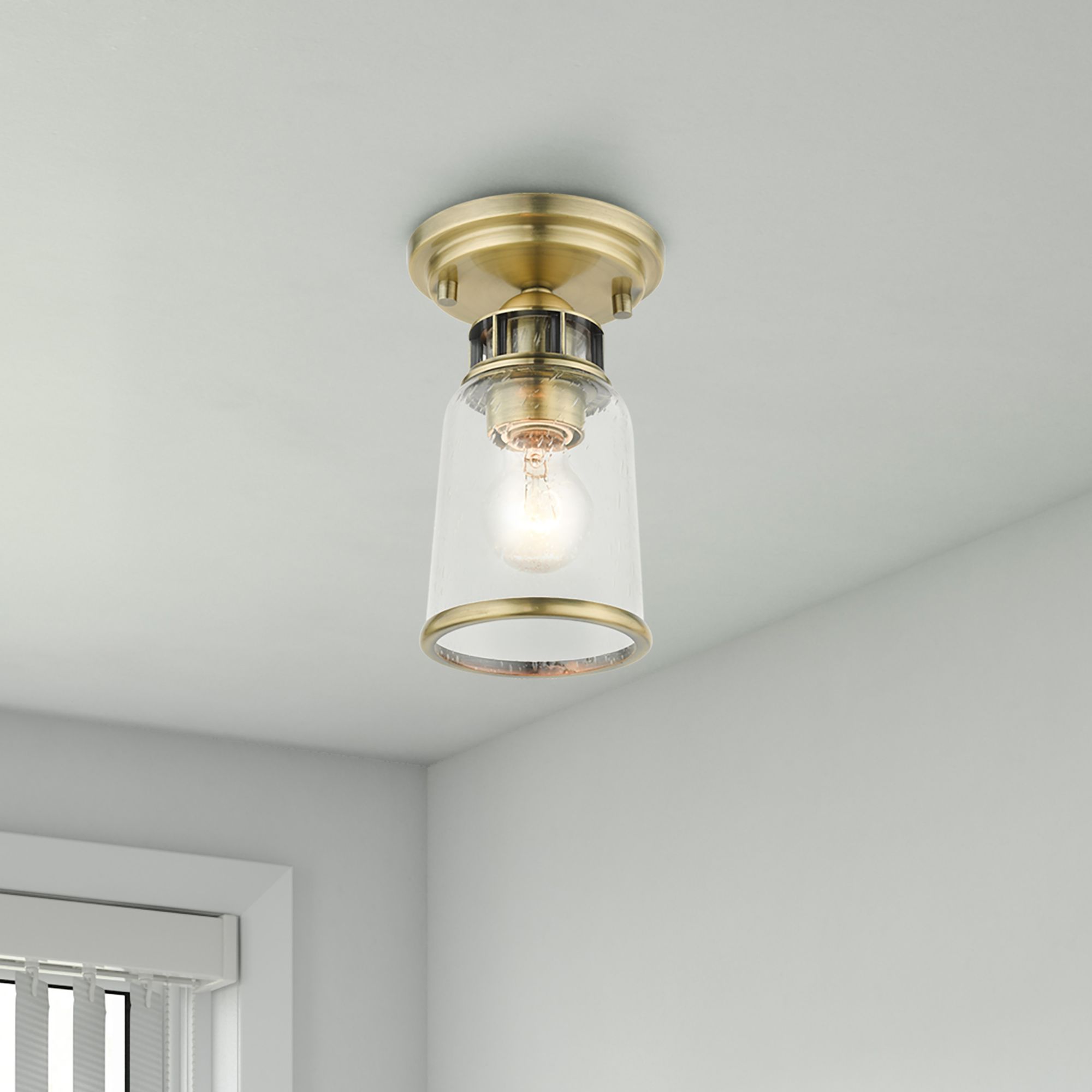Livex Lighting Lawrenceville Brass - Antique Brass Collection