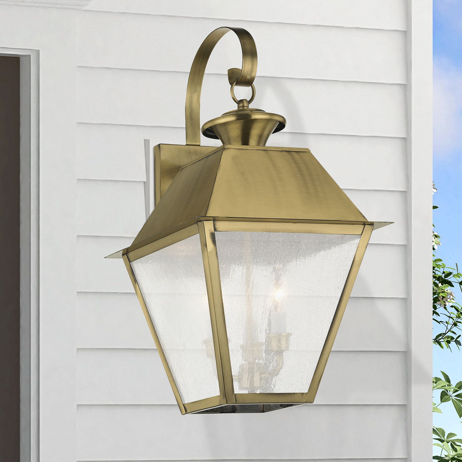 Livex Lighting Mansfield Brass - Antique Brass Collection