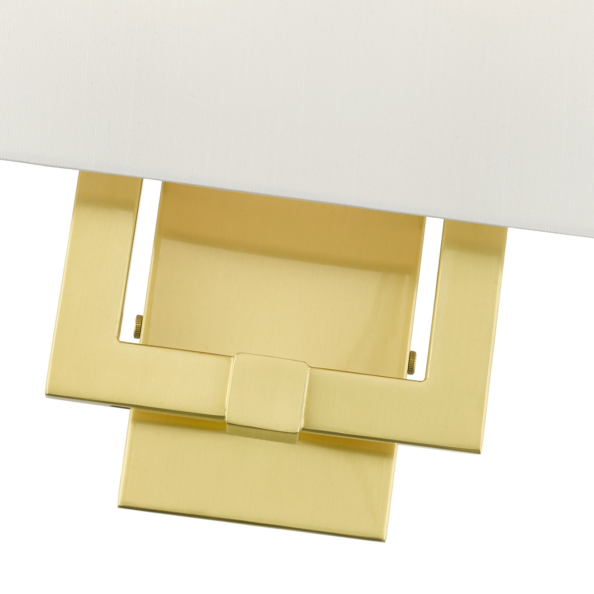 Livex Lighting Meridian 13" Wide 2-Light Satin Brass ADA Sconce