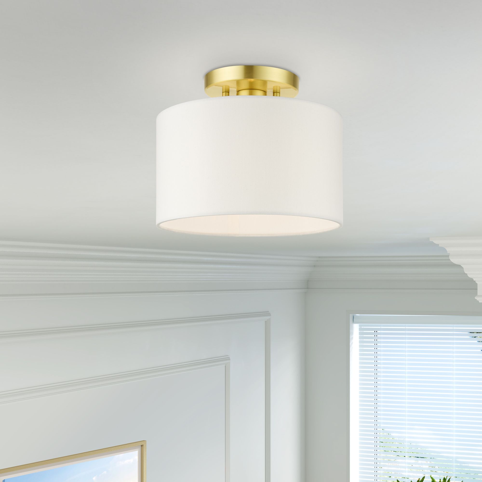 Livex Lighting Meridian Brass - Antique Brass Collection