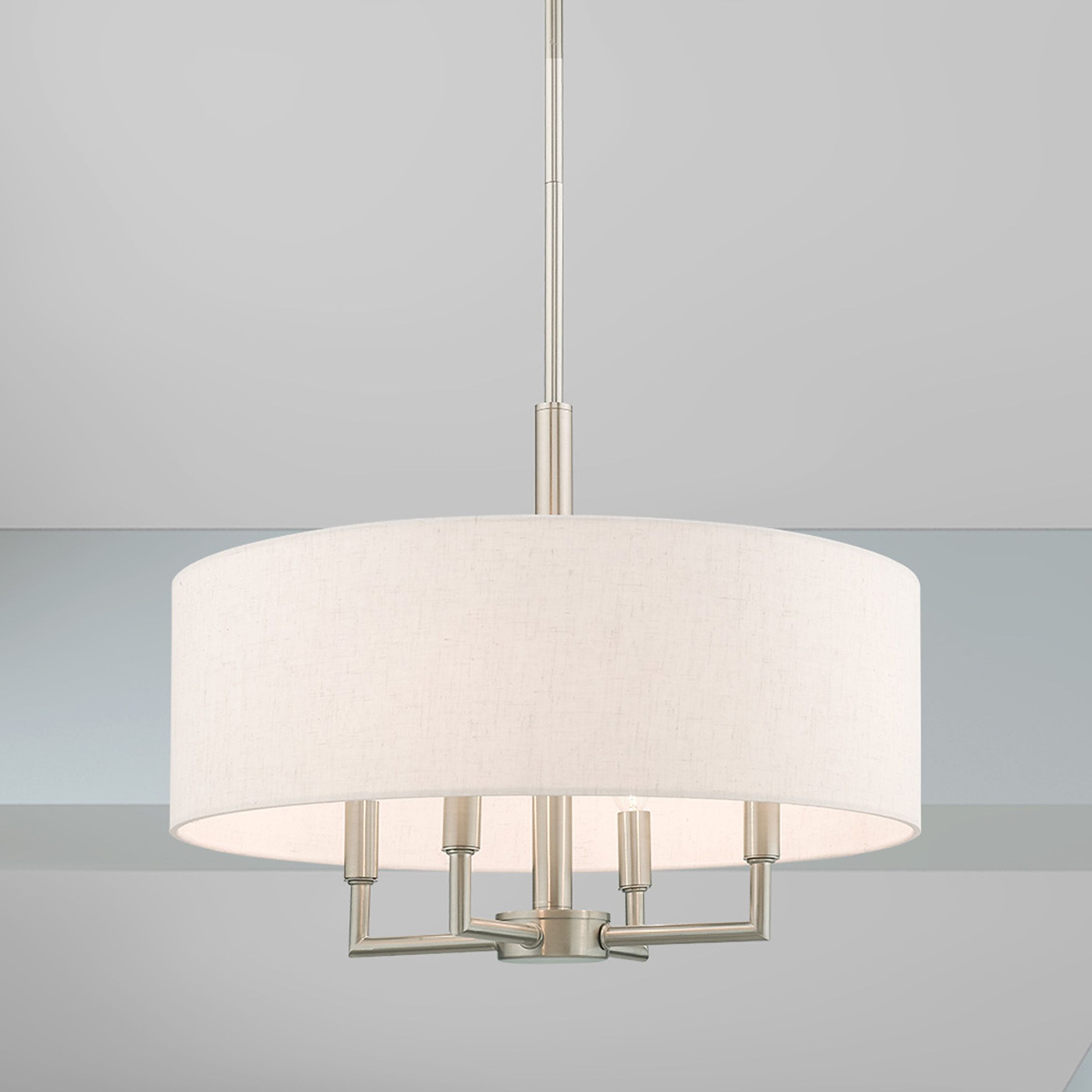 Livex Lighting Meridian Brushed Nickel Collection