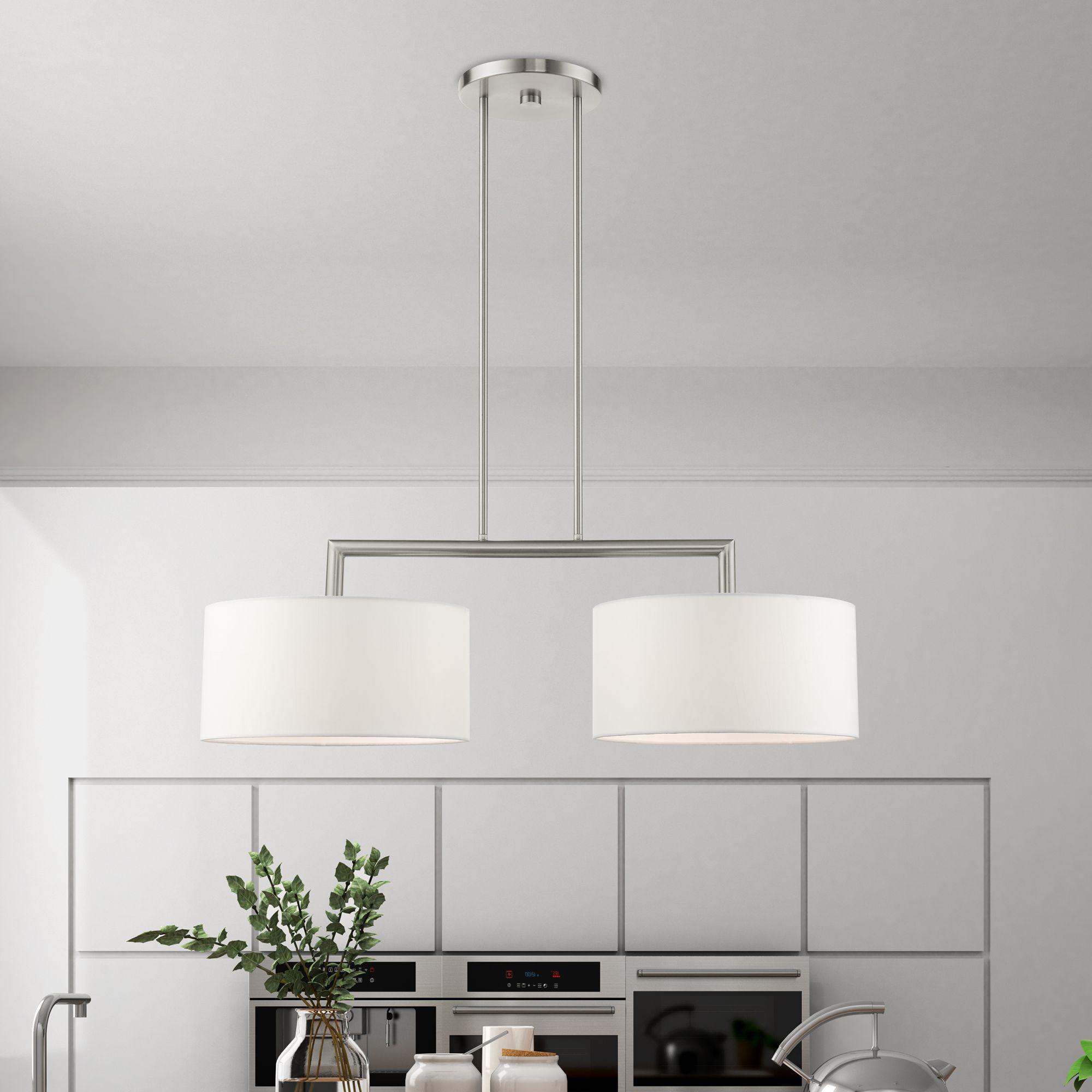 Livex Lighting Meridian Brushed Nickel Collection