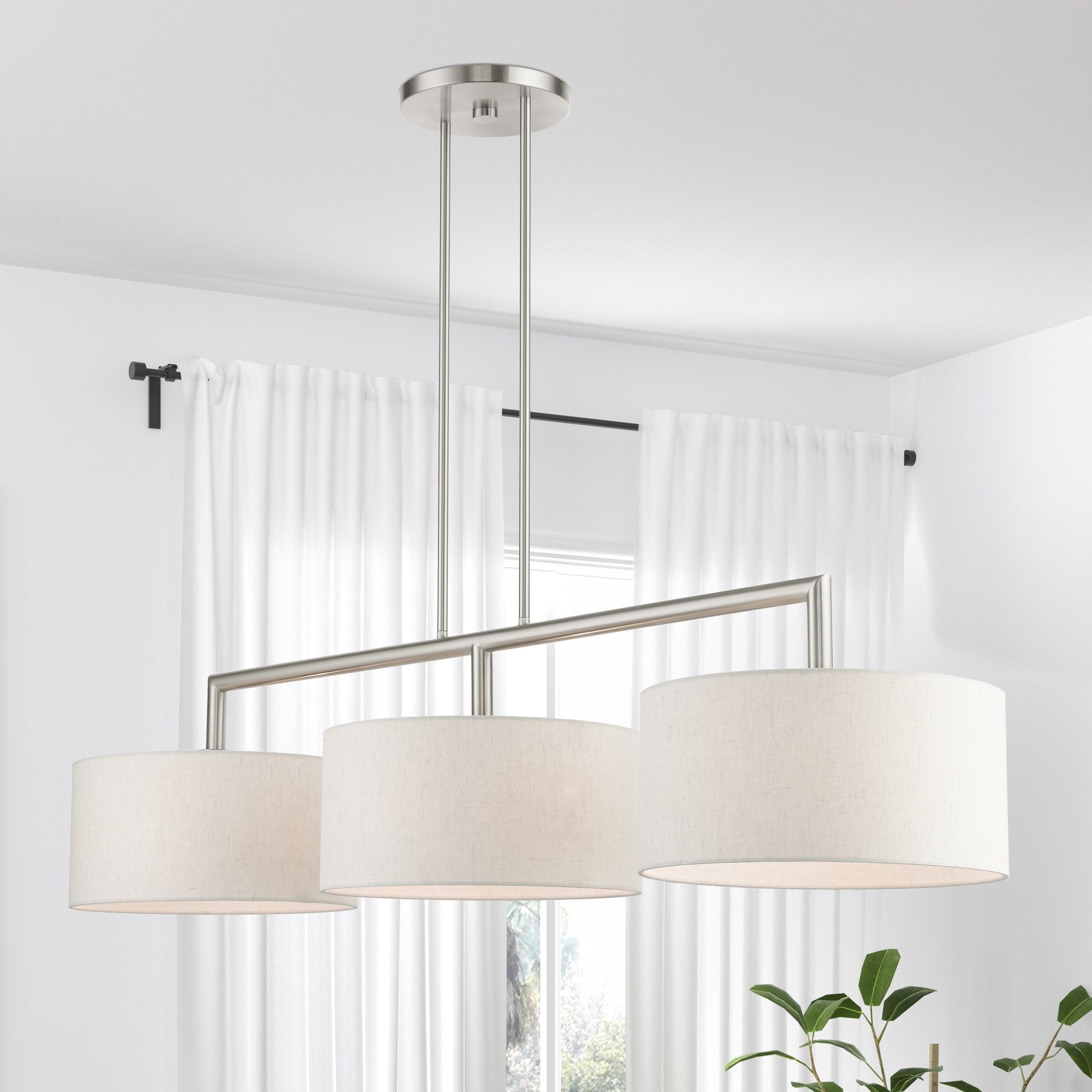 Livex Lighting Meridian Brushed Nickel Collection