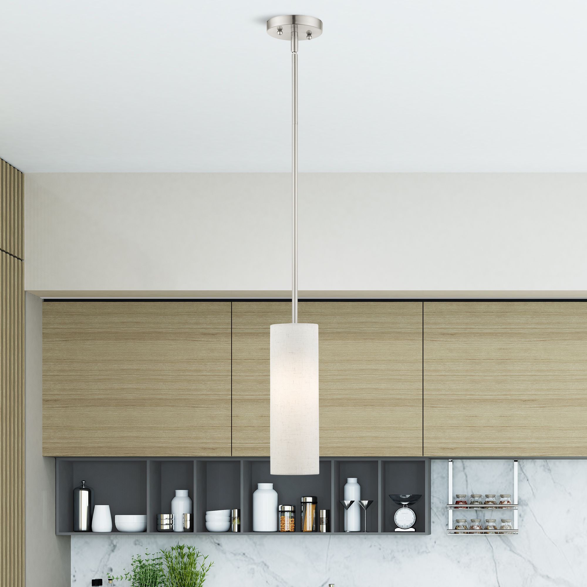Livex Lighting Meridian Brushed Nickel Collection