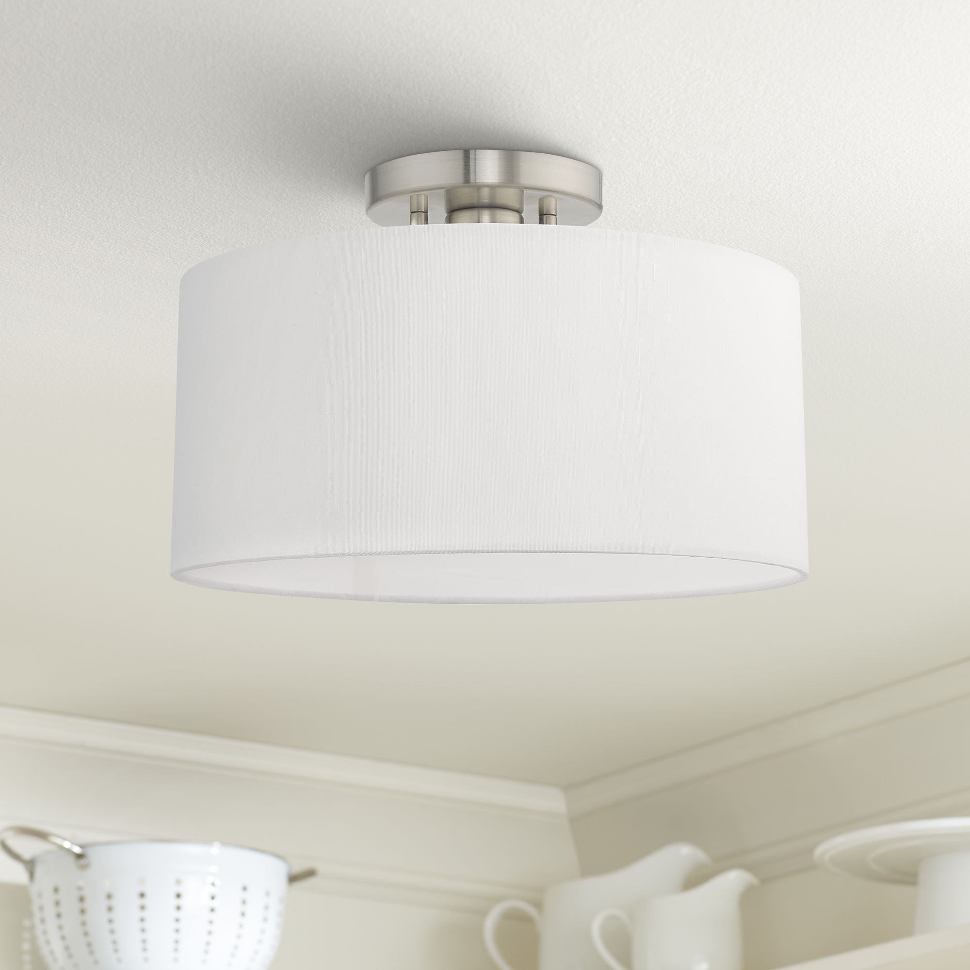 Livex Lighting Meridian Brushed Nickel Collection