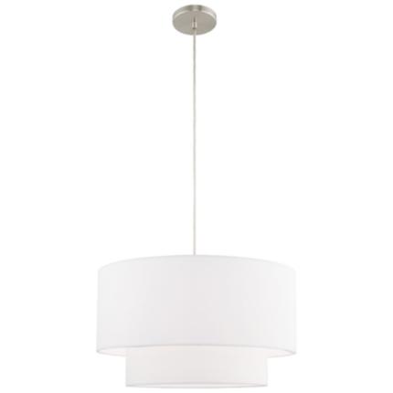 Livex Lighting Meridian Silver Collection